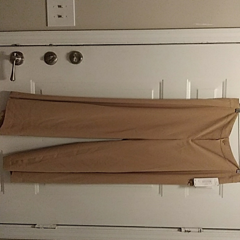 The perfect tan Ralph Lauren slacks.